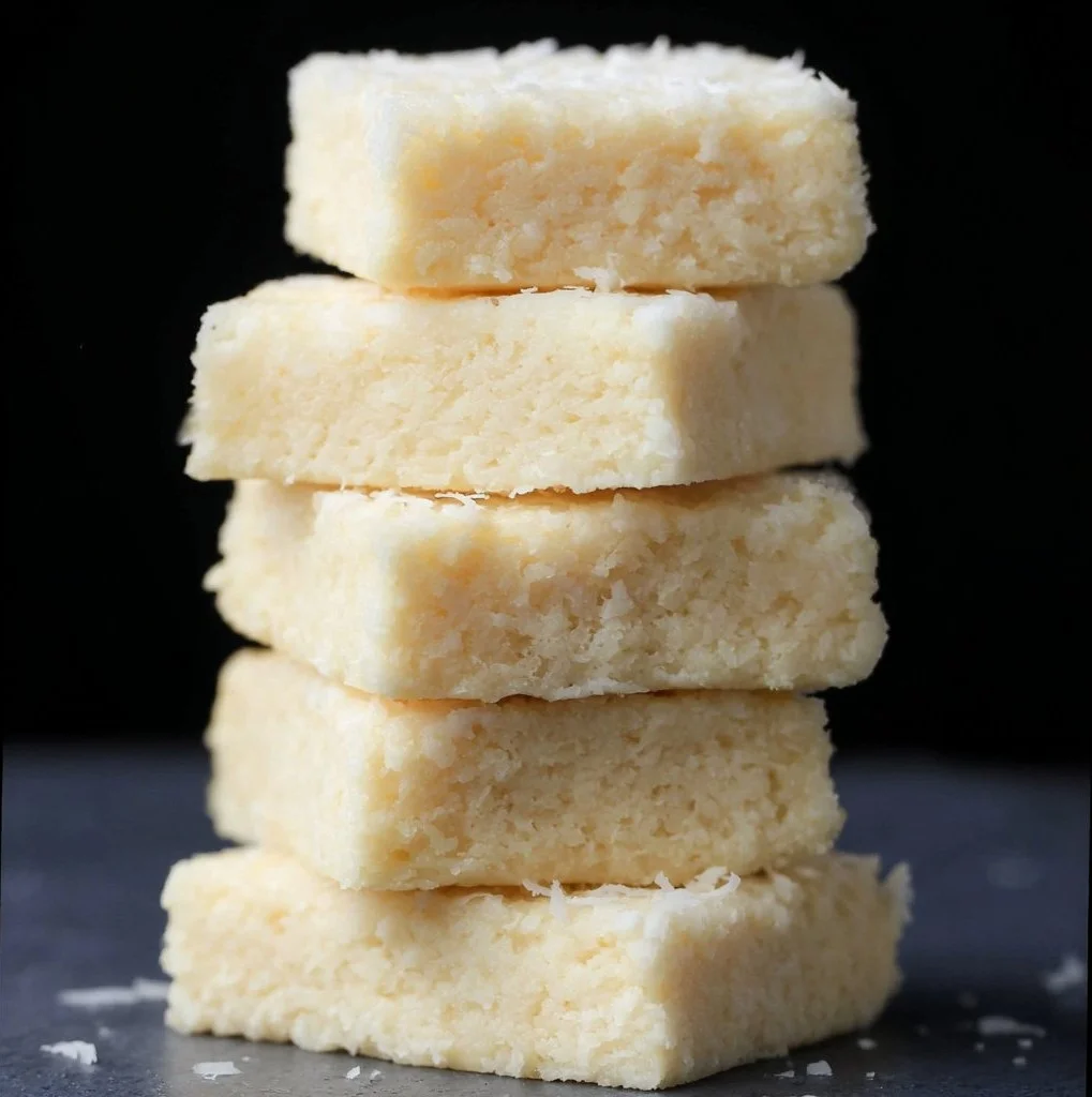 Delicious no-bake coconut crack bars with three simple ingredients.