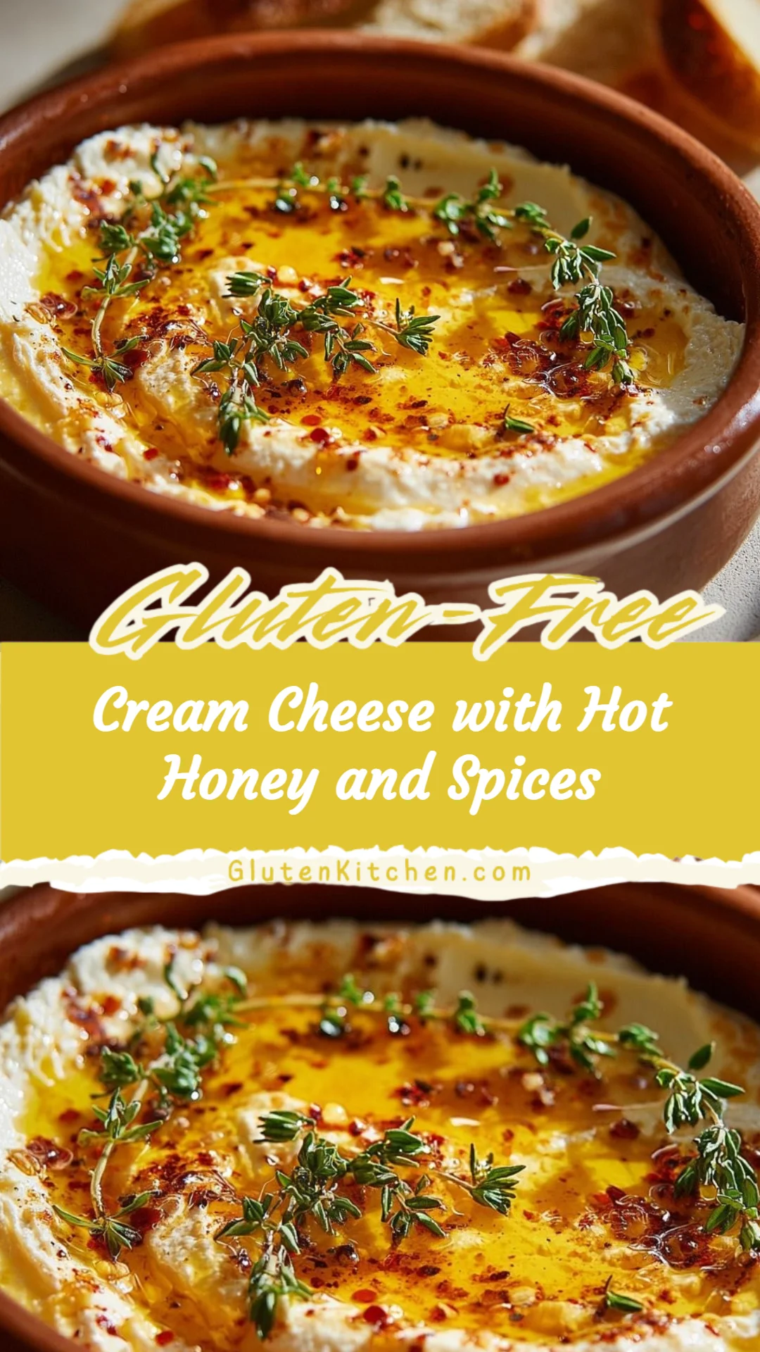 Cream Cheese with Hot Honey and Spices