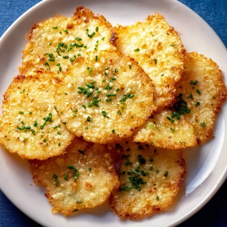 Crispy cottage cheese chips served in a bowl