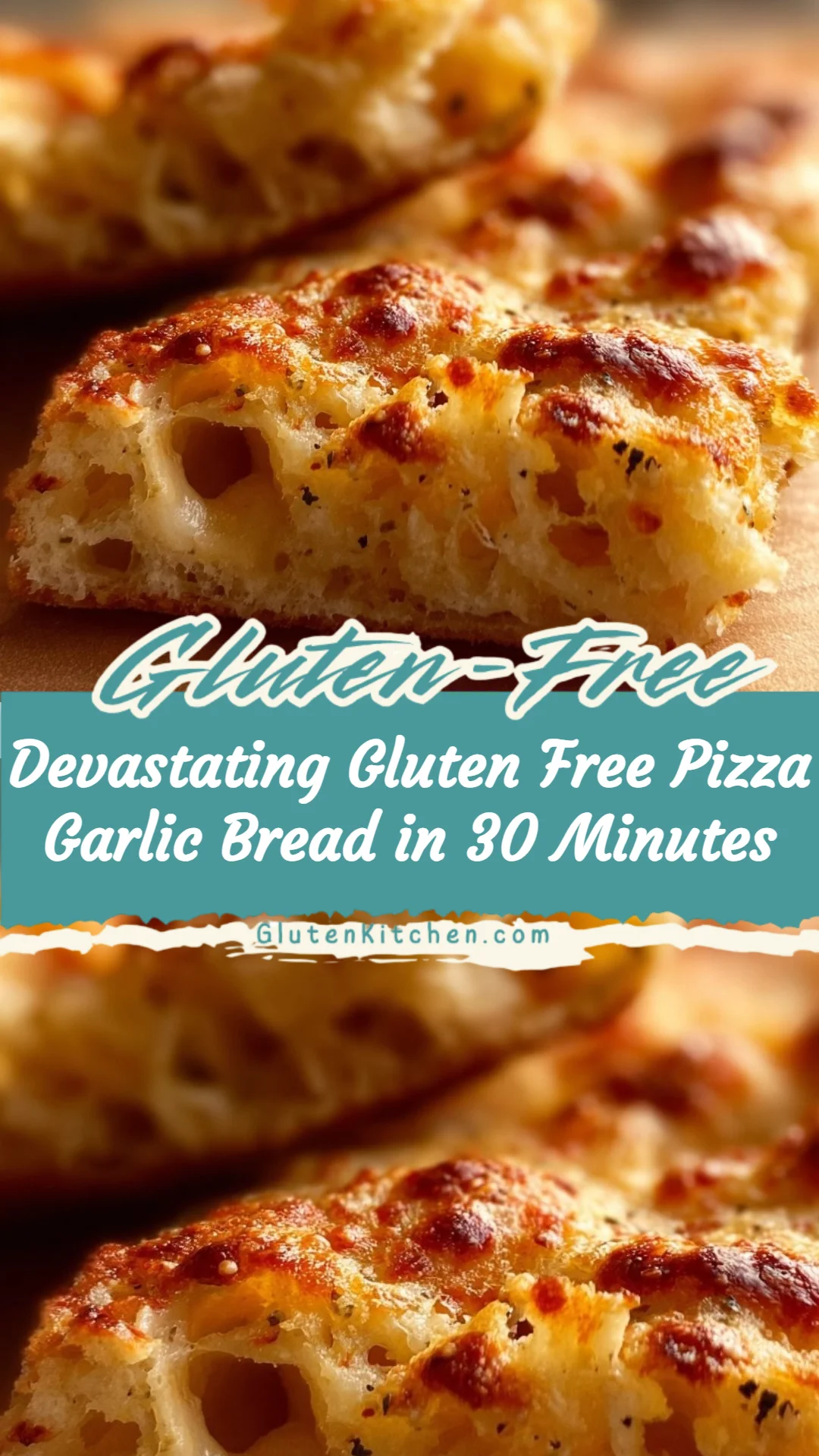 Devastating Gluten Free Pizza Garlic Bread in 30 Minutes