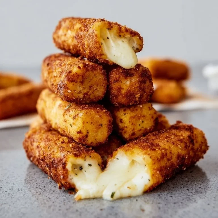 Plate of gluten-free mozzarella sticks with marinara sauce