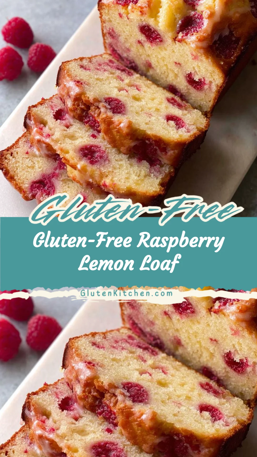 Gluten-Free Raspberry Lemon Loaf