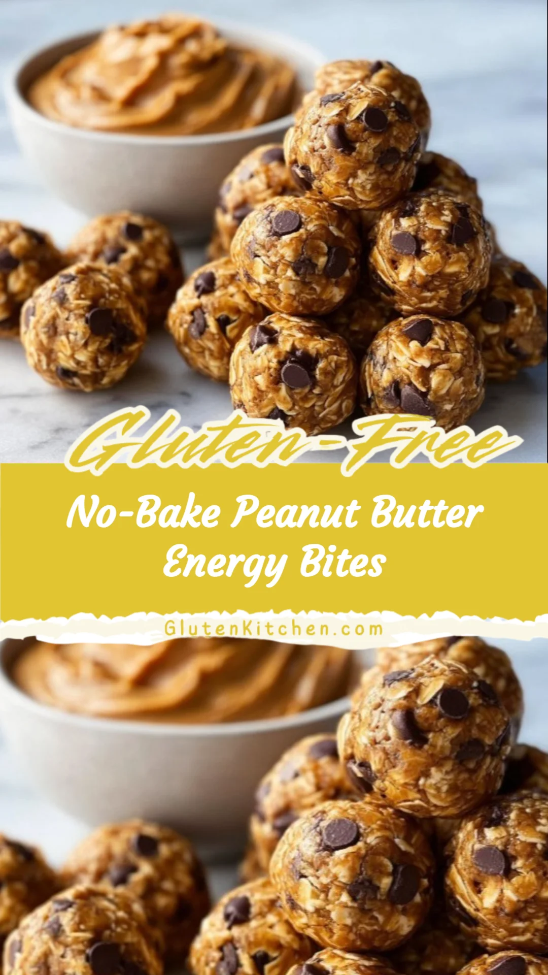 No-Bake Peanut Butter Energy Bites