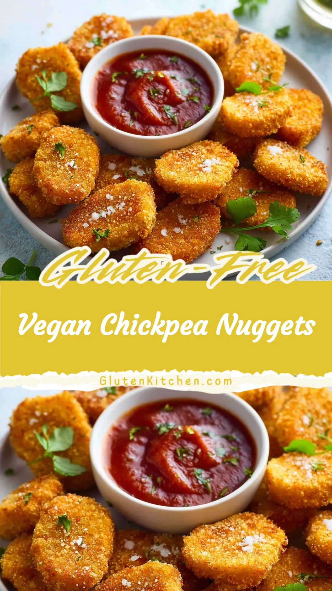 Vegan Chickpea Nuggets